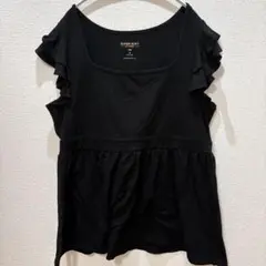 【極上の肌触り】TORRID ラッフルスリーブ ペプラムトップス 2（3L-4L