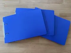 青色リング式ファイル A4対応 14冊セット