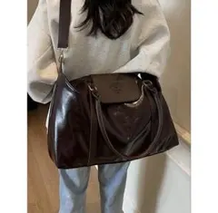 SHEIN 旅行用バッグ コーヒーブラウン 大容量