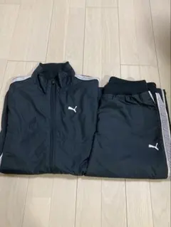 PUMA ウインドブレーカー 上下セット 黒 S