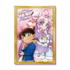 新品未開封 名探偵コナン × 名探偵プリキュア コラボ B2タオル