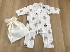ジェラートピケ　パジャマ　70〜80 gelato pique くま柄