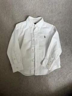 Ralph Lauren ホワイト長袖シャツ 3T