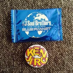 山下健二郎 缶バッチ