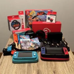Nintendo Switch 本体2台 ソフト周辺機器他 まとめ売り
