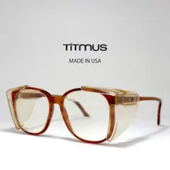 ビンテージ TITMUS ツーブリッジ セーフティグラス サングラス 50/20