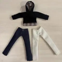 即納品　シチリアの追憶　チェック柄パーカー&パンツセット