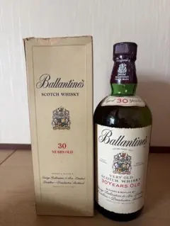 バランタイン 30年 very old Scotch whisky 木箱 - メルカリ