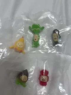 こびとづかん おすわりマスコット4 5点セット 新品未使用