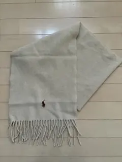 Polo Ralph Lauren クリーム色 マフラー