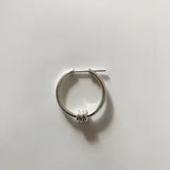 両耳用　シルバー925 直径20mm フープピアス　コムドット　ヤマト着　クロム 両耳用 シルバー925 直径20mm フープピアス コムドット ヤマト着