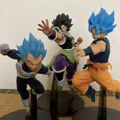 ドラゴンボール フィギュア　3体セット　孫悟空　ベジータ　ブロリー