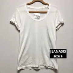 JEANASIS Tシャツ ホワイト Fサイズのサムネイル