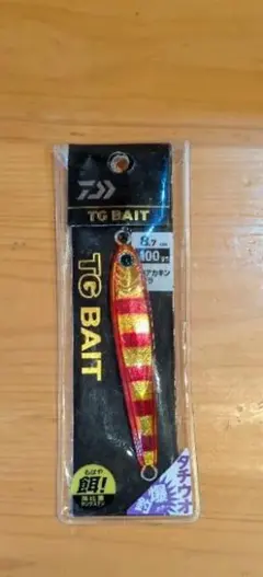 人気色　赤金　Daiwa TG BAIT 100g メタルジグのサムネイル