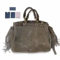 miumiu archive suede leather totebagのサムネイル