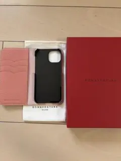 Harmonia 栃木レザー 手帳型ケース iPhone 15用 レッド - メルカリ