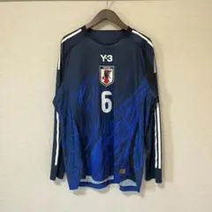 2026年最新】日本代表ユニフォーム y-3 長袖の人気アイテム - メルカリ
