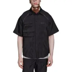 adidas Solid Color Lapel Shirt HK2733 Mのサムネイル