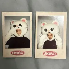 Stray Kids ヒョンジン skz-x ポラロイド2枚セット skzoo