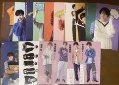 Myojo SexyZone 厚紙カード、デカタ 16枚セット