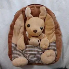 キッズ用 カンガルーぬいぐるみリュック
