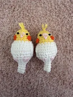 オカメインコ 編みぐるみのサムネイル