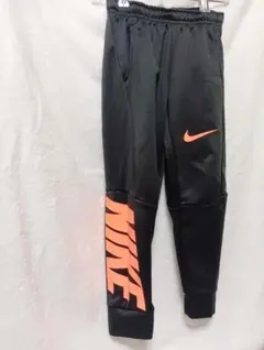 Nike トレーニングパンツ 黒/オレンジ