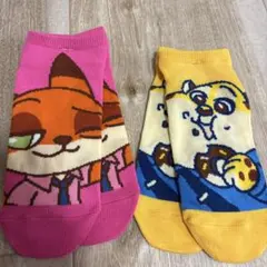ズートピア　靴下　ニック　クロウハウザー　セットのサムネイル