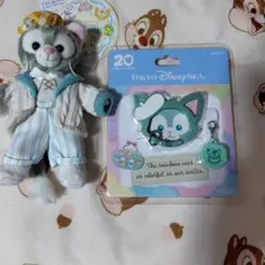 にゃんちゅうディズニーシー カラビナ　ジェラトーニ、ステラルー、リーナベル にゃんちゅう様専用ディズニーシー カラビナ ジェラトーニ、ステラルー