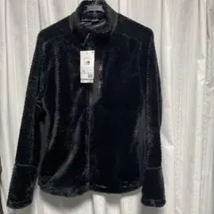 ダイヤフリース裏アルミジャケット　L ブラック　新品