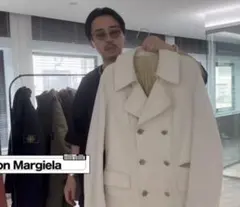 カニエ・ウェスト着用 美品  マルジェラ チェスターコート 2025年最新】Maison Martin Margiela チェスターコートの人気
