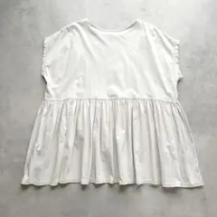 fog linen work フォグリネンワーク クリオトップ ホワイト 美品 