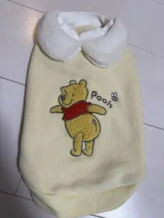 新品　未使用　犬服　プーさん　蓄熱　発熱　フリースウェア　2号