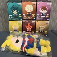 一番くじ ヒロアカ E賞 オールマイトサウンドぬいぐるみ F賞 SOFVICちゅ