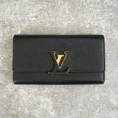 ルイ・ヴィトン 長財布 ブラック ポルトフォイユ・ツイスト - メルカリ