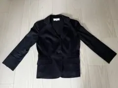 【美品】M-PREMIER ネイビージャケット