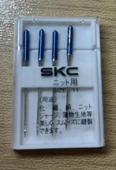 SKC 편직 얇은 원단 바늘, 바느질 바늘, 4 개