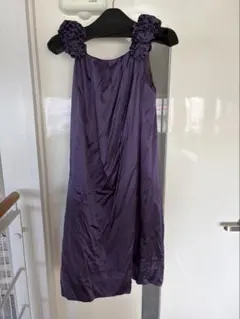 極美品 Ballsey セルロースツイル パフスリーブオールインワン 34
