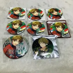 あんスタ 流星隊 高峯翠 缶バッジ 中国 群青 スタライ 6周年 サイン入り