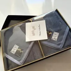 Mario Valentino ハンカチ 2枚セット 箱付き