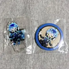 【2点セット】ツイステ オルト アクスタ アクリルスタンド 缶バッジ 1周年