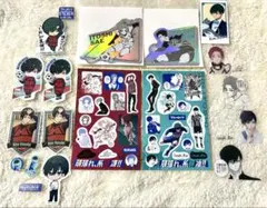 ブルーロック　糸師凛・糸師冴　特典ステッカー・クリアカード・チェキ等　まとめ売り