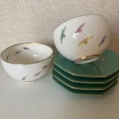 香蘭社 金彩 リンドフィールド 舟形 小鉢揃え 3客＋1 - メルカリ