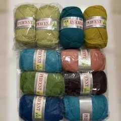 リッチモア　パーセント　10玉　ウール100% 毛糸