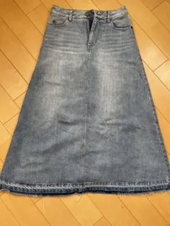 チャオパニック ティピー デニム マキシスカート