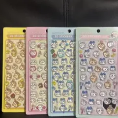 大人気‼️ちいかわボンボンドロップシール4枚