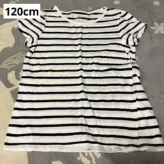 H&M ストライプ Tシャツ 120cm〜130cm