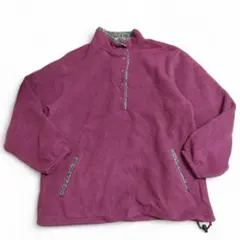 80s 90s USA製 エルエルビーン L.L.BEAN スナップT フリース
