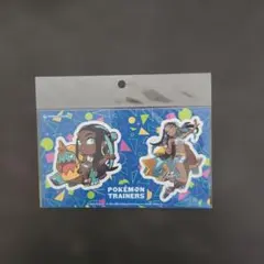 ステッカー　Poke'mon Trainers ルリナ&カジリガメ