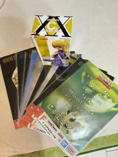 ハンターハンター　1番くじ　C賞クラピカフィギュア　F賞各種10枚